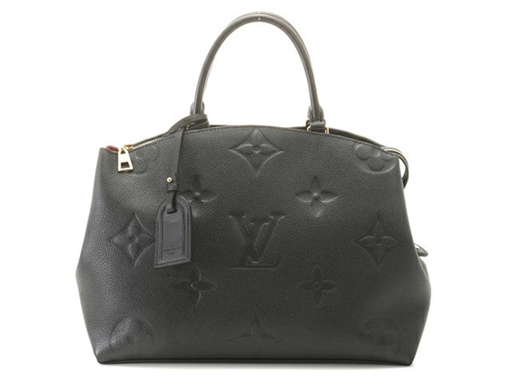 LOUIS VUITTON Grand Palais Tote Bag Monogram Empreinte Noir Black